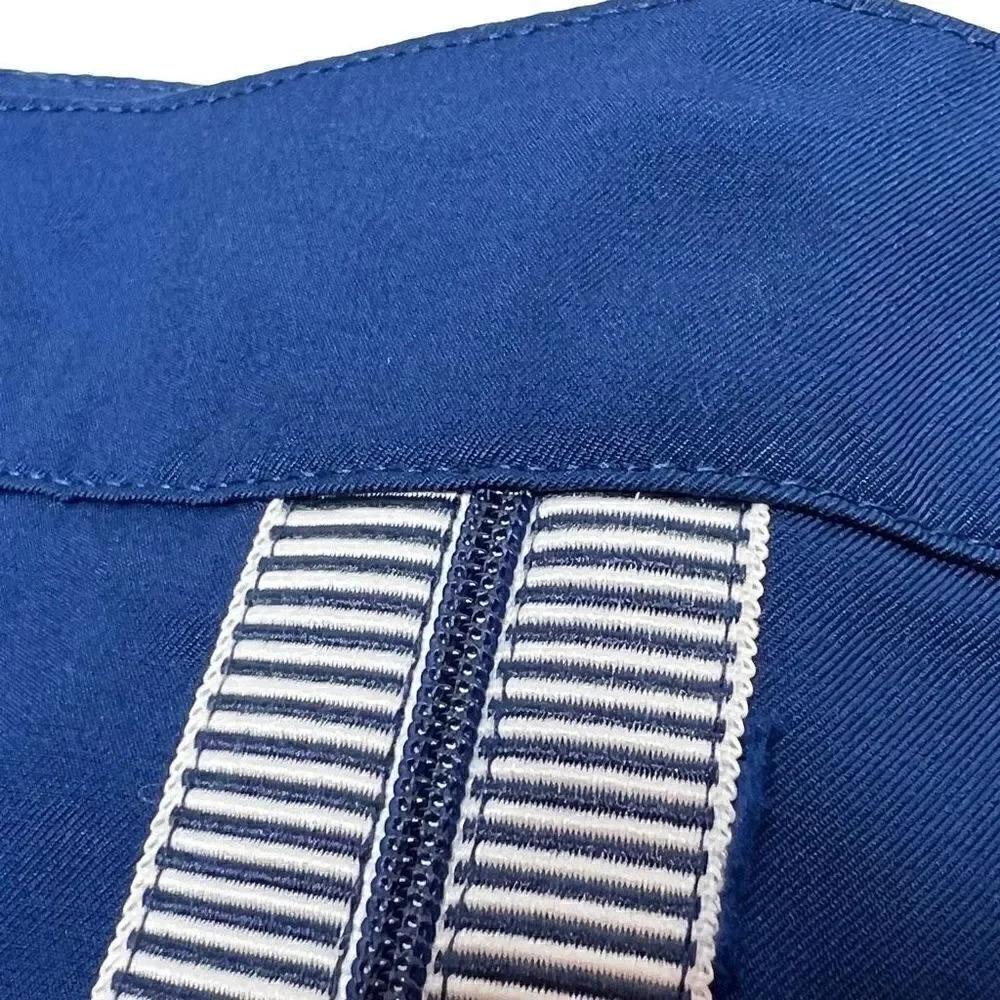 Lady Hagen blue zip front golf skort size 12.